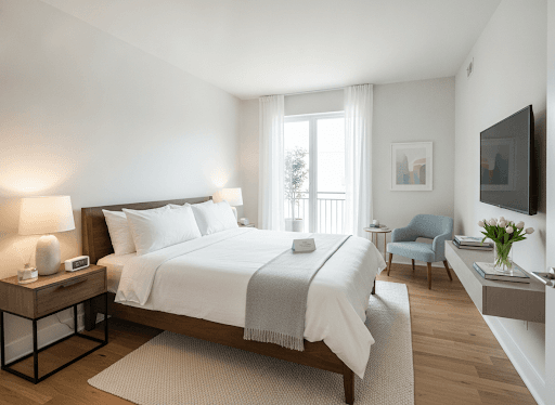 Freshly turned-over Vancouver Airbnb ready for guests